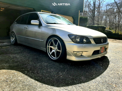 1 2002 Is300 Lexus Sportcross Tein Coilovers Artisa Artformed Titan Silver