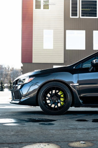 1 2019 Wrx Sti Subaru Base Stock Air Suspension Artisa Artformed Elder Black