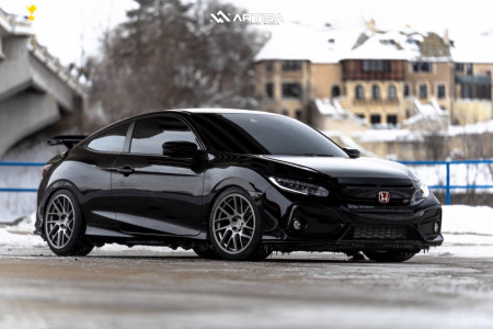 1 2020 Civic Honda Si D2 Racing Lowering Springs Artisa Artformed Elder Machined