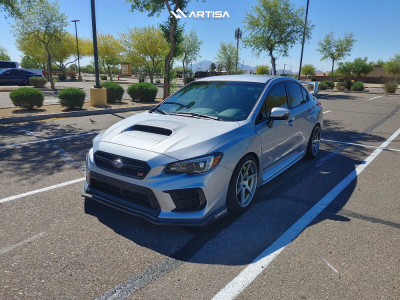 1 2020 Wrx Sti Subaru Base Bc Racing Coilovers Artisa Artformed Titan Machined