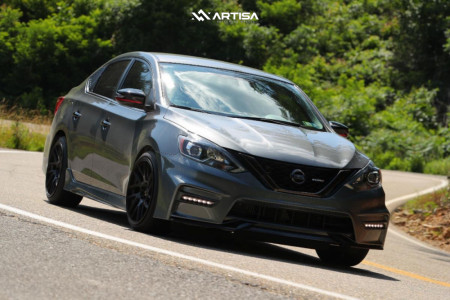 1 2019 Sentra Nissan Nismo Stock Air Suspension Artisa Artformed Elder Black