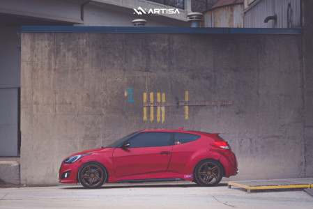 1 2016 Veloster Hyundai Turbo Eibach Lowering Springs Artisa Artformed Carrier Bronze