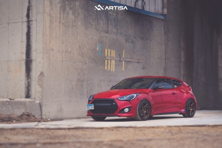 1 2016 Veloster Hyundai Turbo Eibach Lowering Springs Artisa Artformed Carrier Bronze