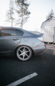 1 2015 Civic Honda Si Bc Racing Coilovers Artisa Artformed Titan Silver