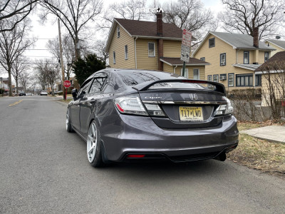 1 2015 Civic Honda Si Bc Racing Coilovers Artisa Artformed Titan Silver