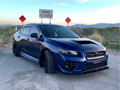 1 2017 Wrx Subaru Premium Stock Air Suspension Artisa Artformed Night Black