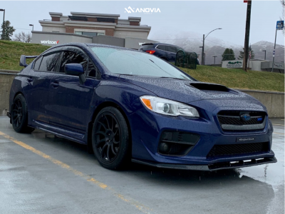 1 2017 Wrx Subaru Premium Stock Air Suspension Artisa Artformed Night Black