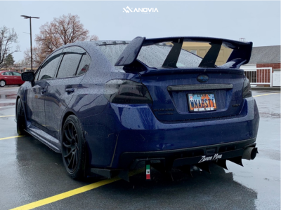 1 2017 Wrx Subaru Premium Stock Air Suspension Artisa Artformed Night Black