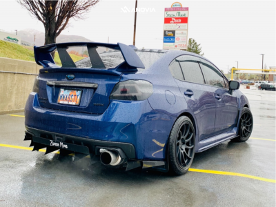 1 2017 Wrx Subaru Premium Stock Air Suspension Artisa Artformed Night Black