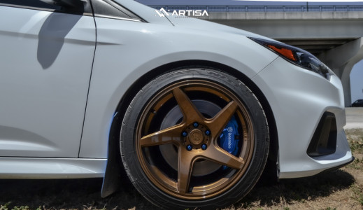 1 2017 Focus Ford Rs Eibach Lowering Springs Artisa Artformed Kinetic Bronze