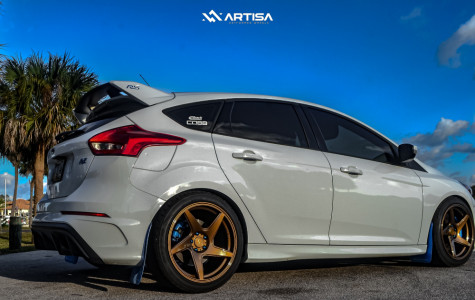 1 2017 Focus Ford Rs Eibach Lowering Springs Artisa Artformed Kinetic Bronze