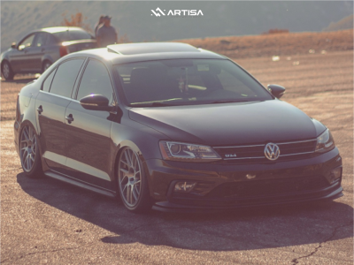 1 2013 Jetta Volkswagen Gli Air Lift Performance Air Suspension Artisa Artformed Elder Silver
