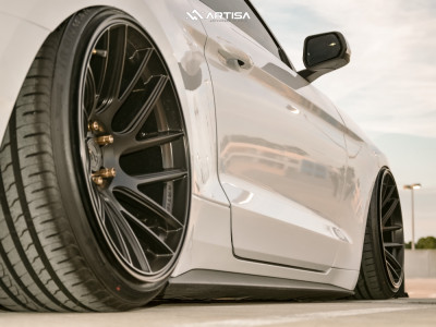 1 2019 Mustang Ford Ecoboost Air Lift Performance Air Suspension Artisa Artformed Elder Black