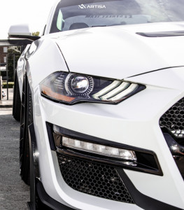 1 2019 Mustang Ford Ecoboost Air Lift Performance Air Suspension Artisa Artformed Elder Black