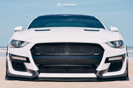 1 2019 Mustang Ford Ecoboost Air Lift Performance Air Suspension Artisa Artformed Elder Black