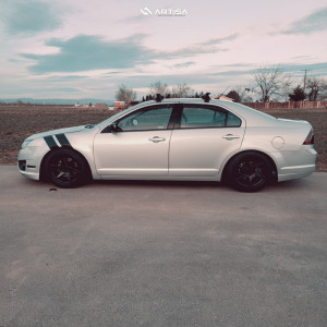 1 2010 Fusion Ford Se Koni Lowering Springs Artisa Artformed Titan Matte Black