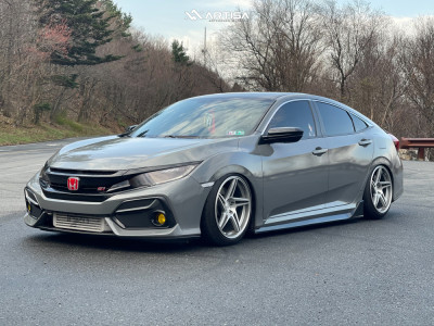 1 2019 Civic Honda Si Air Lift Performance Air Suspension Artisa Artformed Carrier Machined