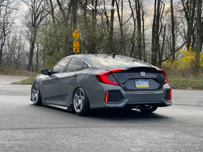 1 2019 Civic Honda Si Air Lift Performance Air Suspension Artisa Artformed Carrier Machined