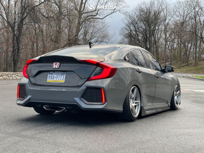 1 2019 Civic Honda Si Air Lift Performance Air Suspension Artisa Artformed Carrier Machined