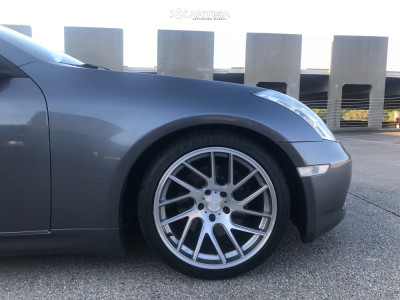 1 2007 G35 Infiniti Base Tein Coilovers Artisa Artformed Elder Silver