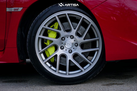 1 2018 Wrx Sti Subaru Base Stock Air Suspension Artisa Artformed Elder Silver