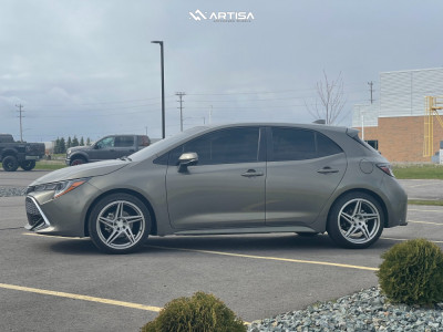 1 2019 Corolla Toyota Xse Stock Air Suspension Artisa Artformed Carrier Bronze