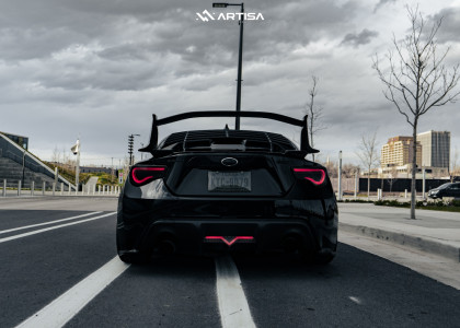 1 2013 Brz Subaru Limited Tein Coilovers Artisa Artformed Titan Machined Black