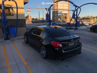 1 2017 Wrx Subaru Base Bc Racing Coilovers Artisa Artformed Elder Silver