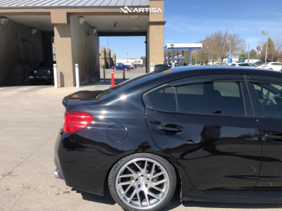 1 2017 Wrx Subaru Base Bc Racing Coilovers Artisa Artformed Elder Silver