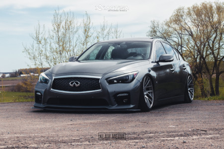 1 2014 Q50 Infiniti Sport Air Lift Performance Air Suspension Artisa Artformed Elder Silver