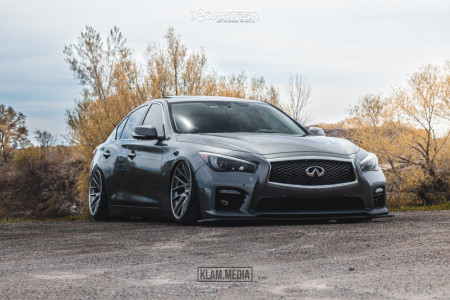 1 2014 Q50 Infiniti Sport Air Lift Performance Air Suspension Artisa Artformed Elder Silver