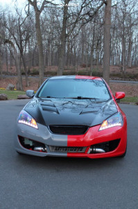 1 2011 Genesis Coupe Hyundai 20t R Spec Raceland Coilovers Artisa Artformed Night Black