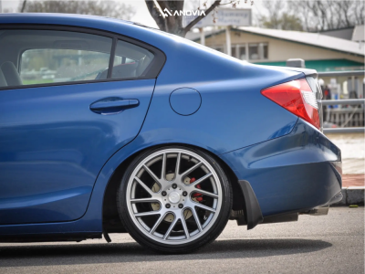 1 2012 Civic Honda Ex D2 Racing Coilovers Anovia Elder Silver