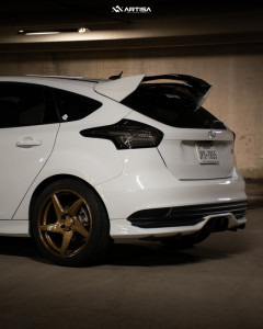 1 2017 Focus Ford St Stock Air Suspension Artisa Artformed Kinetic Bronze