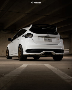 1 2017 Focus Ford St Stock Air Suspension Artisa Artformed Kinetic Bronze