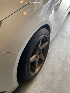 1 2017 Focus Ford St Stock Air Suspension Artisa Artformed Kinetic Bronze