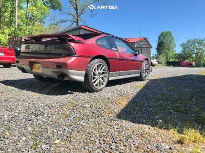 1 1987 Fiero Pontiac Gt Stock Air Suspension Artisa Artformed Elder Gunmetal