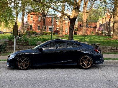 1 2019 Civic Honda Si Eibach Lowering Springs Artisa Artformed Carrier Bronze