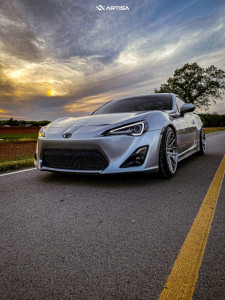 1 2016 Fr S Scion Base Tein Coilovers Artisa Artformed Elder Silver