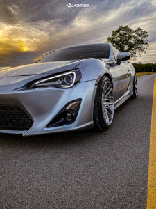 1 2016 Fr S Scion Base Tein Coilovers Artisa Artformed Elder Silver