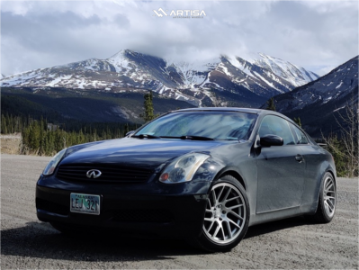 1 2003 G35 Infiniti Base Stock Air Suspension Artisa Artformed Elder Silver