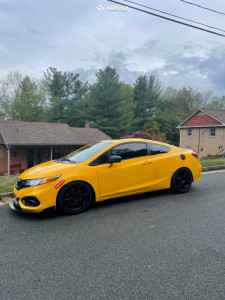 1 2014 Civic Honda Si Tein Coilovers Artisa Artformed Titan Black