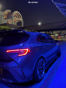 1 2019 Corolla Toyota Se Cusco Coilovers Artisa Artformed Elder Silver