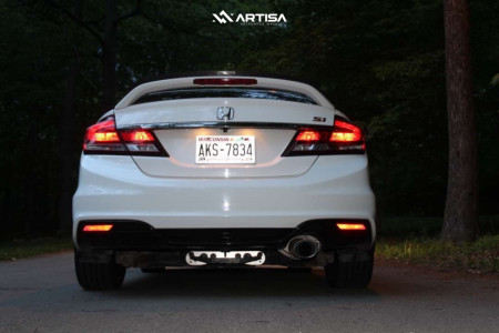 1 2013 Civic Honda Si Eibach Lowering Springs Artisa Artformed Night Custom