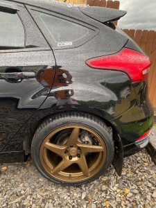 1 2016 Focus Ford St Stock Air Suspension Artisa Artformed Kinetic Bronze