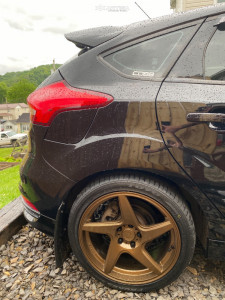 1 2016 Focus Ford St Stock Air Suspension Artisa Artformed Kinetic Bronze