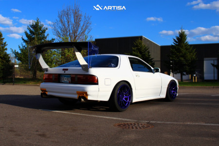 1 1991 Rx 7 Mazda Turbo Tein Coilovers Artisa Artformed Night Custom