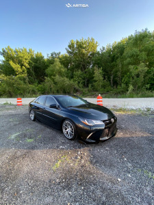 1 2017 Camry Toyota Xse Megan Racing Coilovers Artisa Artformed Elder Silver