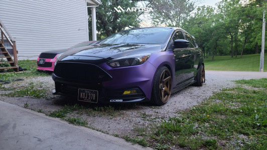 1 2015 Focus Ford St D2 Racing Coilovers Artisa Artformed Kinetic Bronze