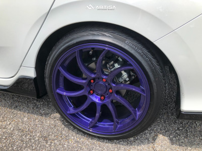 1 2020 Civic Honda Sport Touring Eibach Lowering Springs Artisa Artformed Night Blue